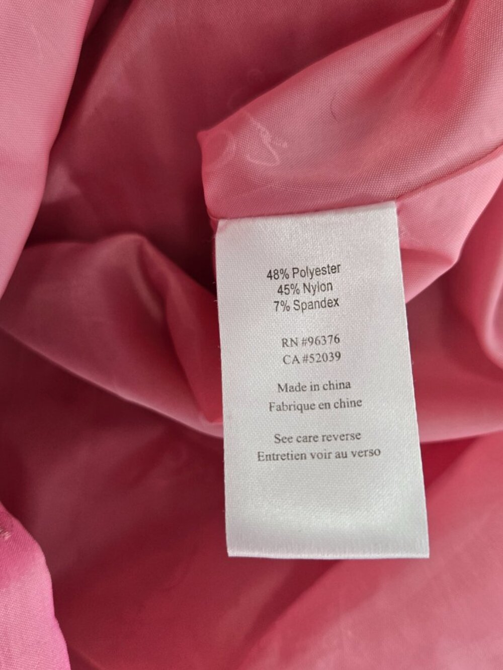 Samuel Dong Dress XL Pink Ruffle Bubble Tie A-line button Sleeveless Bow - Picture 14 of 16